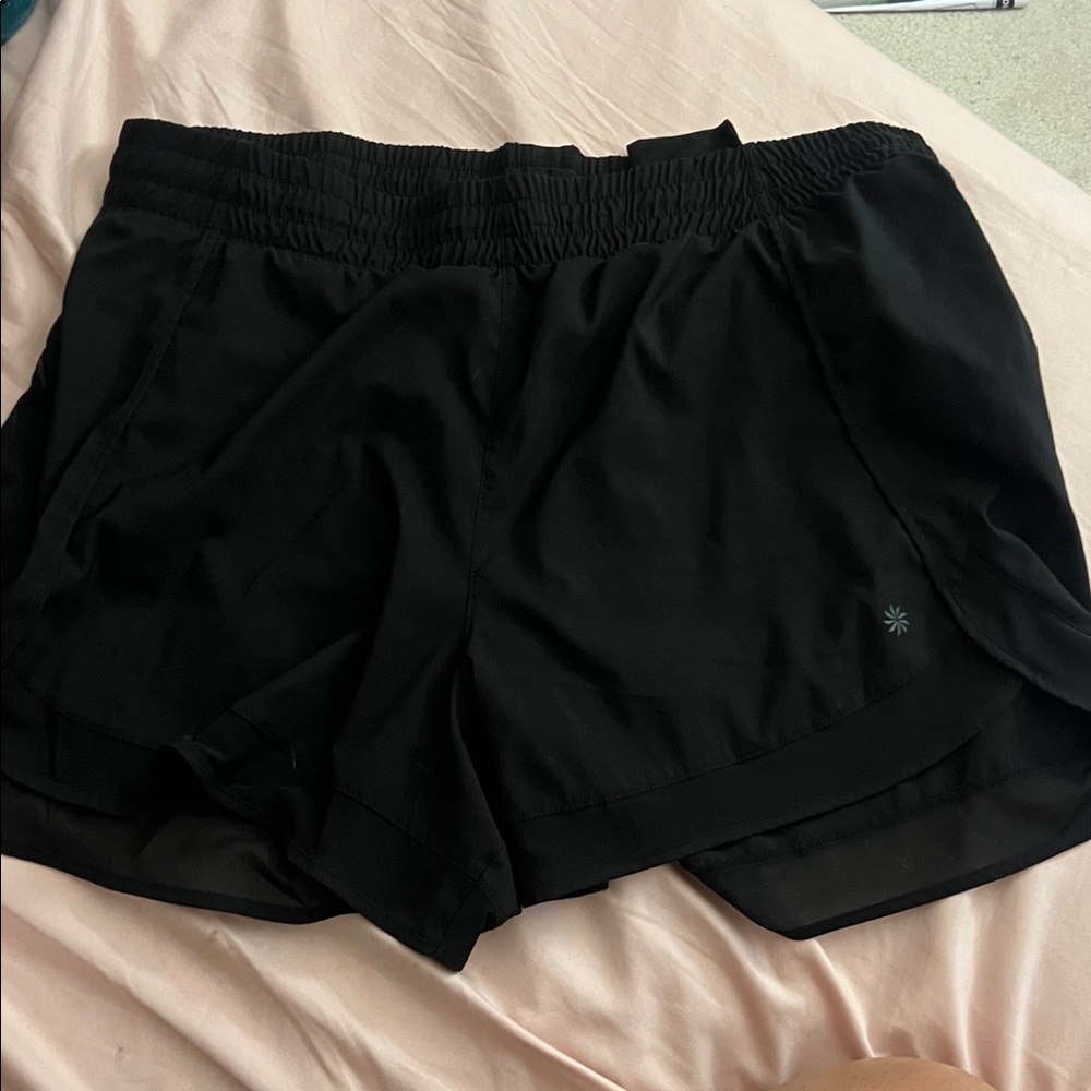 Athleta mesh racer run short - Picture 2 of 4